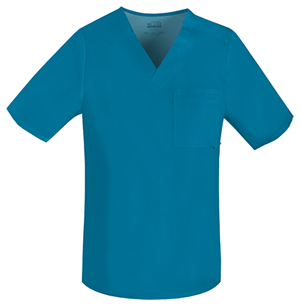 Cherokee - aqua scrub top