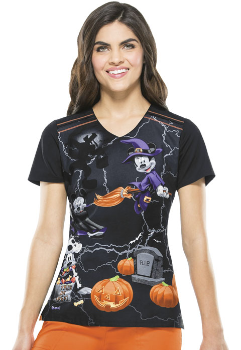 Disney Halloween Scrubs Cherokee