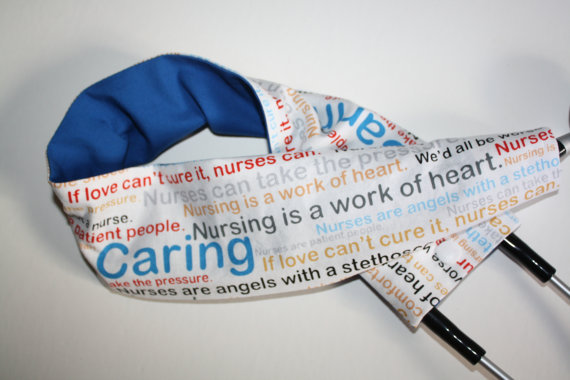 honoring nurses stethoscope cover