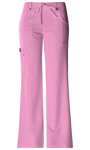 Jr. Fit Mid-Rise Drawstring Cargo Pant in Pink Opal