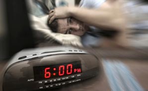 Nurse wakes up for work