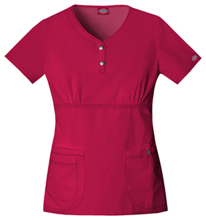 Youtility Jr. Fit Round Neck Top in Crimson