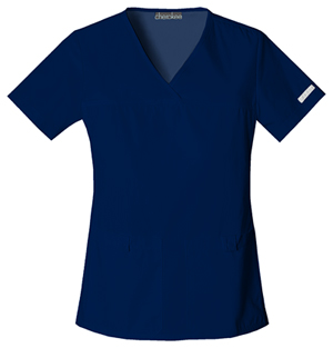 cherokee-navy-scrubs-top