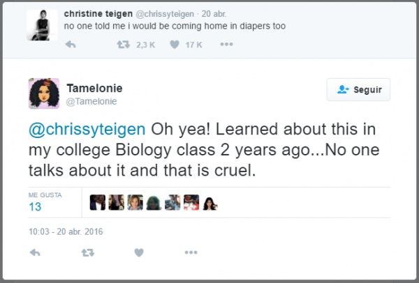 Chrissy Teigen Twitter