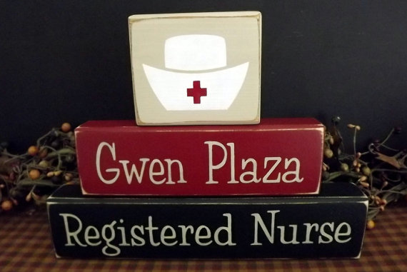 nurse wood blocks