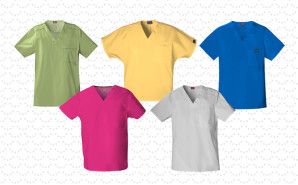 unisex-scrubs-shirts-collage